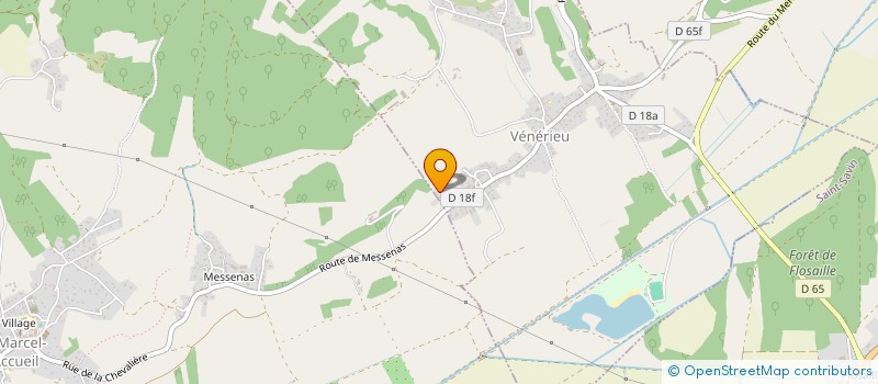 localisation de l'entreprise SCI START 2017  VENERIEU