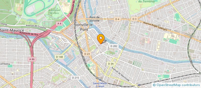 localisation de l'entreprise SCI START à JOINVILLE-LE-PONT