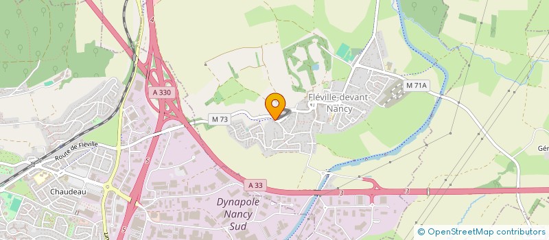 localisation de l'entreprise SCI STARTHER  FLEVILLE-DEVANT-NANCY