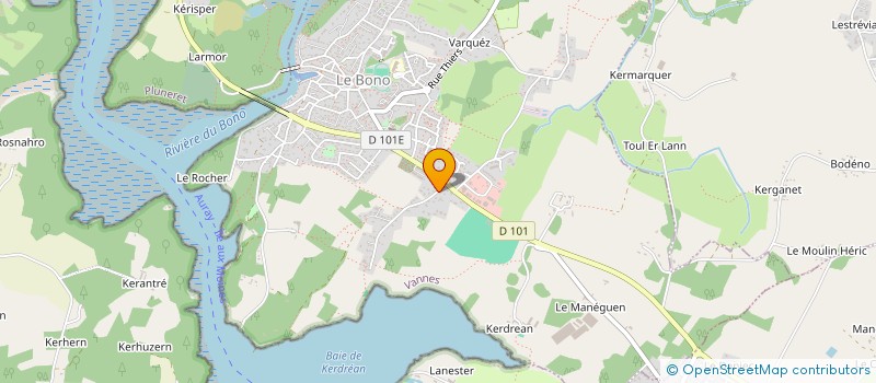 localisation de l'entreprise SCI STARTIJENN  LORIENT