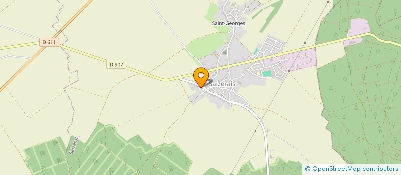 localisation de l'entreprise SCI STAS INVEST  SAIZERAIS