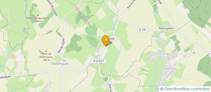 localisation de l'entreprise SCI STATIMMO  AUDREHEM