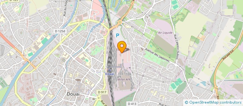 localisation de l'entreprise SCI STATION B à PARIS