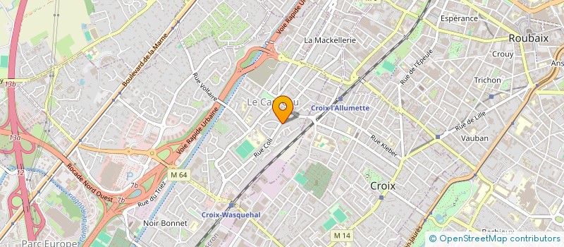 localisation de l'entreprise SCI STATION COLBERT  WASQUEHAL