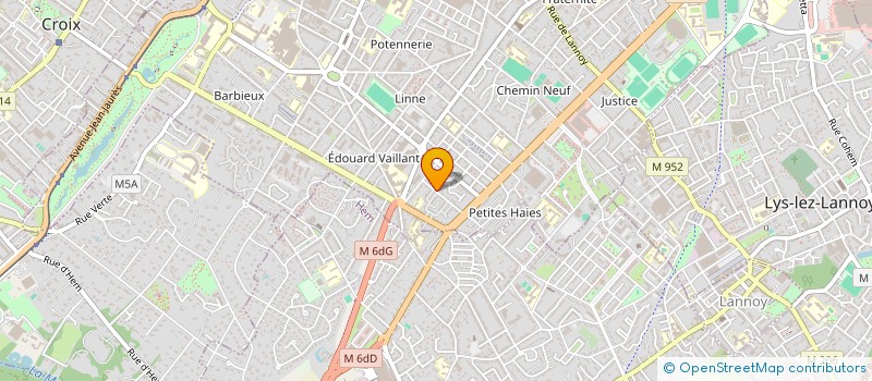 localisation de l'entreprise SCI STAY  ROUBAIX