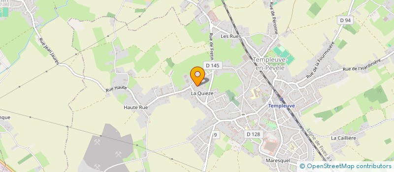 localisation de l'entreprise SCI STD  TEMPLEUVE-EN-PEVELE