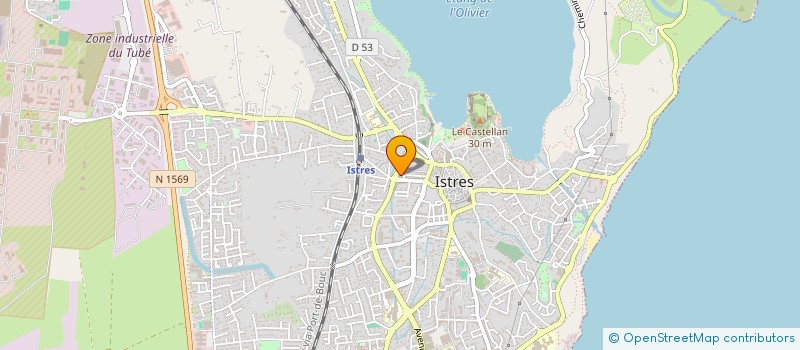 localisation de l'entreprise SCI STDL  ISTRES