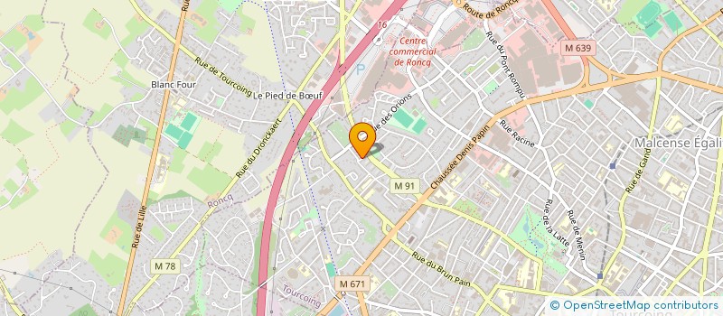 localisation de l'entreprise SCI STE ANNE  TOURCOING