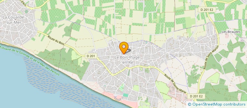 localisation de l'entreprise SCI STE ANNE  LE BOIS-PLAGE-EN-RE