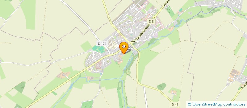 localisation de l'entreprise SCI STE APOLLINE  SAINTE-HONORINE-DU-FAY