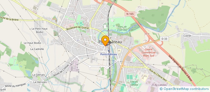 localisation de l'entreprise SCI STE CATHERINE  PONTCHATEAU