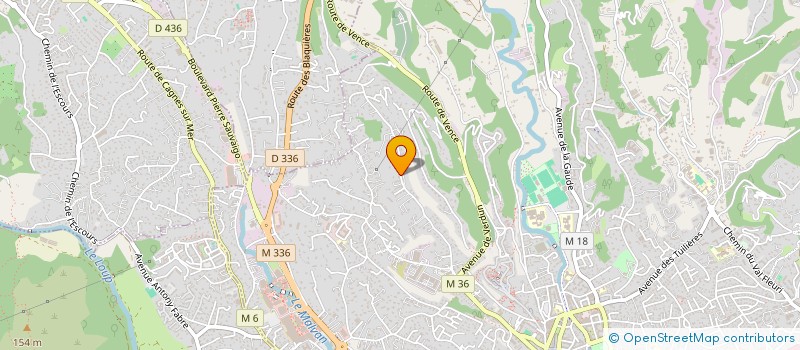 localisation de l'entreprise SCI STE COLOMBE à CAGNES-SUR-MER