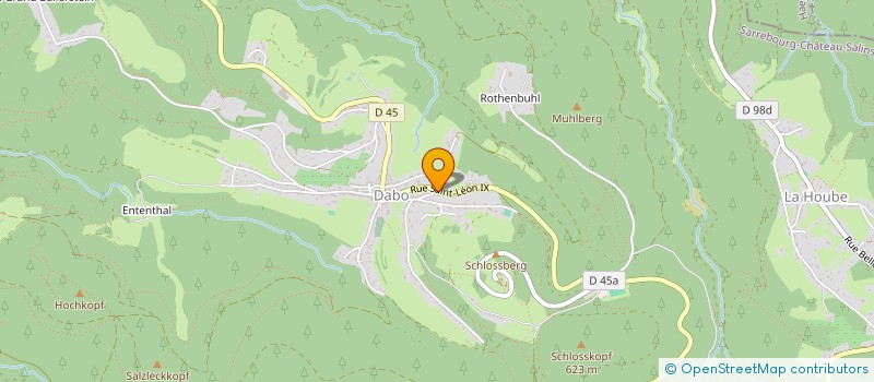 localisation de l'entreprise SCI STE CROIX  DABO