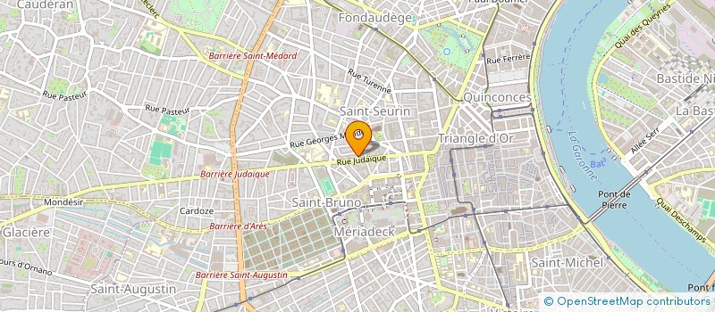 localisation de l'entreprise SCI STE CROIX  BORDEAUX