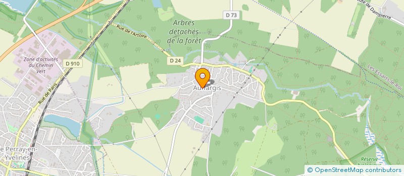 localisation de l'entreprise SCI STE EULALIE  AUFFARGIS