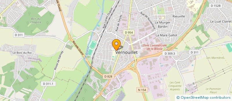 localisation de l'entreprise SCI STE GEMMOISE à SAINTE-GEMME-MORONVAL