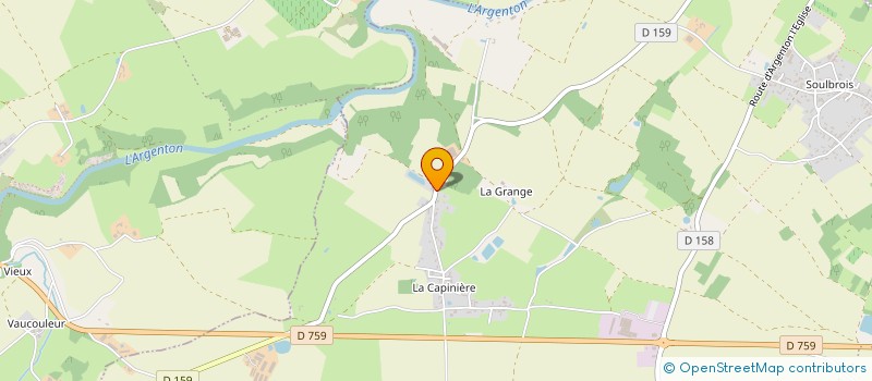 localisation de l'entreprise SCI STE MAGNANCE à THOUARS