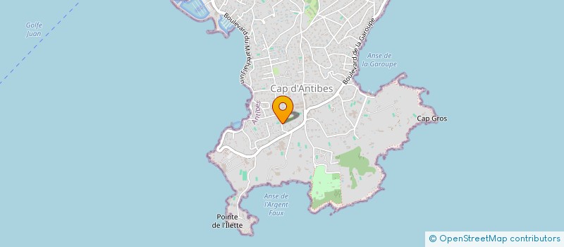 localisation de l'entreprise SCI STE MARGUERITE à ANTIBES