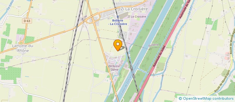 localisation de l'entreprise SCI STE MARIE  MONDRAGON