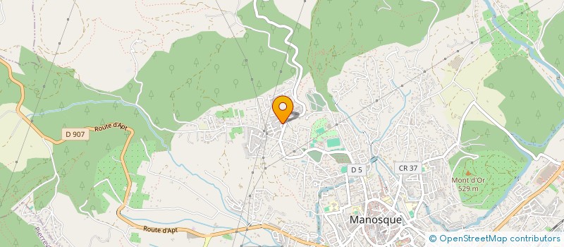 localisation de l'entreprise SCI STE PONTAILLAUD à MANOSQUE