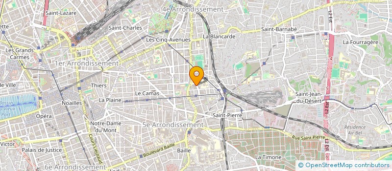 localisation de l'entreprise SCI STE THERESE à MARSEILLE