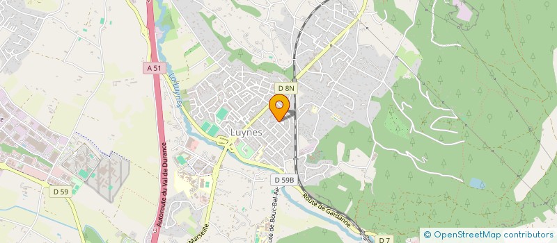 localisation de l'entreprise SCI STE VICTOIRE à AIX EN PROVENCE