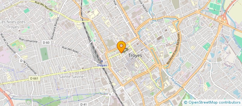 localisation de l'entreprise SCI STEBEN à TROYES
