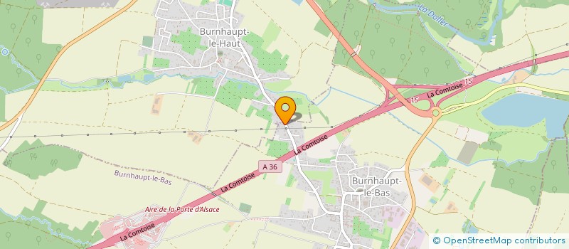 localisation de l'entreprise SCI STECAMA  BURNHAUPT-LE-BAS