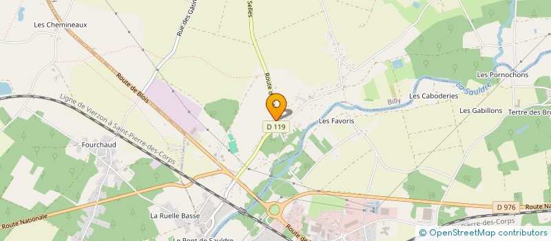 localisation de l'entreprise SCI STECAREMI  BILLY