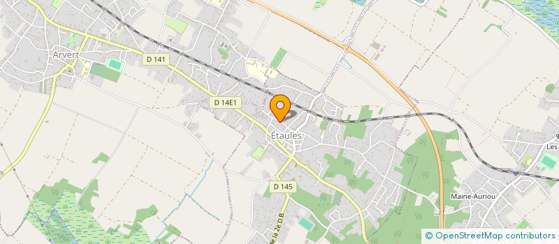 localisation de l'entreprise SCI STECAT à ETAULES