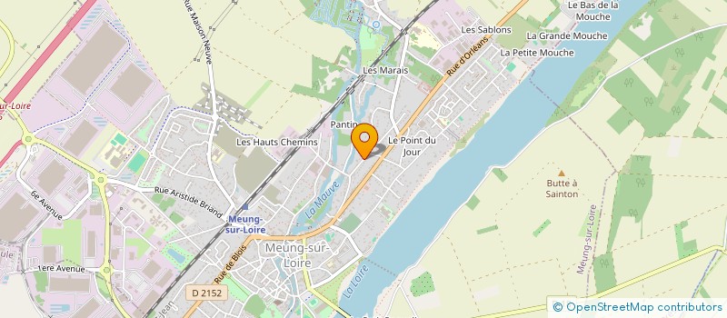 localisation de l'entreprise SCI STECEM  MEUNG-SUR-LOIRE