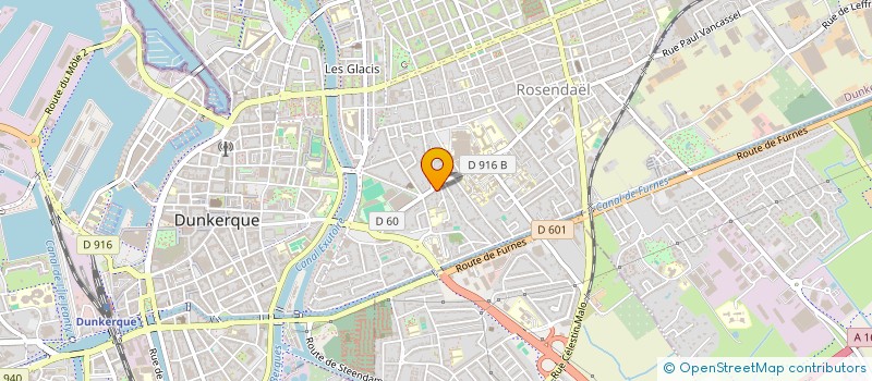 localisation de l'entreprise SCI STECHELE à DUNKERQUE