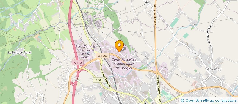 localisation de l'entreprise SCI STECIA  LA ROCHE-SUR-FORON