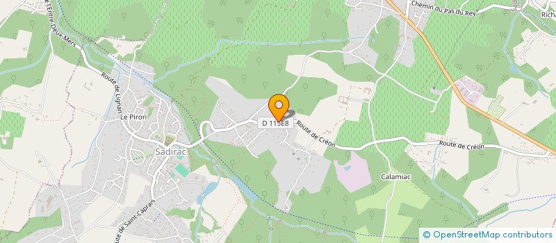 localisation de l'entreprise SCI STECY  SADIRAC