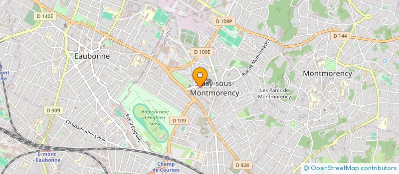 localisation de l'entreprise SCI STECY à SOISY-SOUS-MONTMORENCY