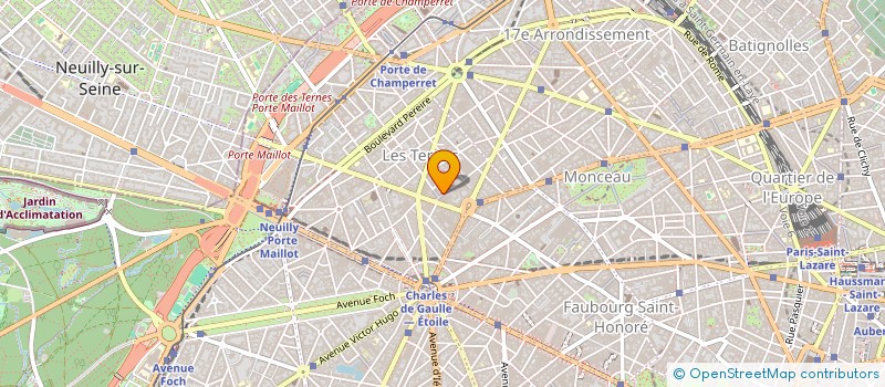 localisation de l'entreprise SCI STED INVEST  PARIS