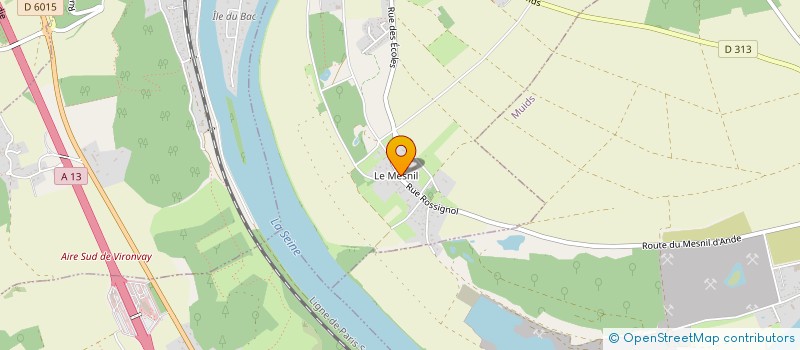 localisation de l'entreprise SCI STEDAN  ANDE