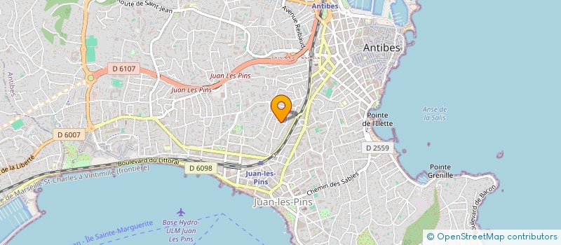 localisation de l'entreprise SCI STEDE à ANTIBES