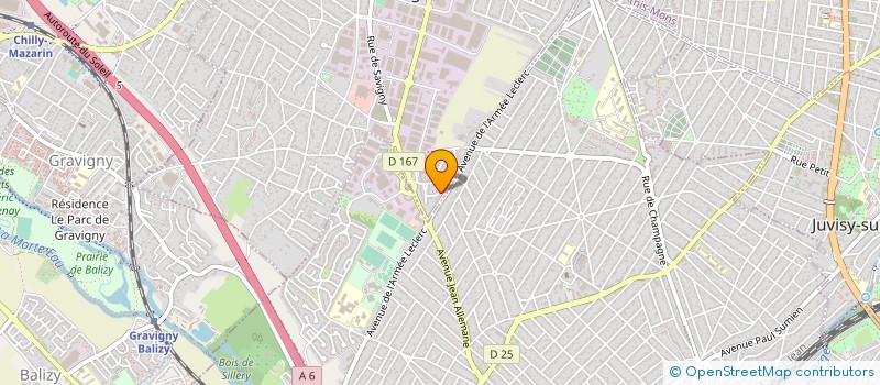localisation de l'entreprise SCI STEDIE  MORANGIS