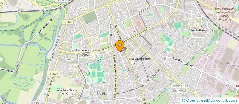 localisation de l'entreprise SCI STEED  IFS