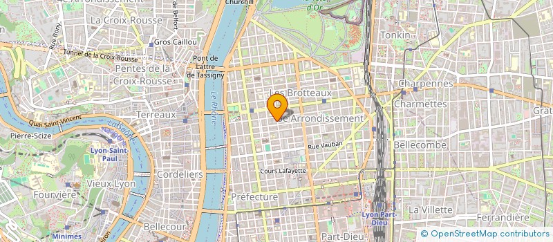 localisation de l'entreprise SCI STEELO  LYON