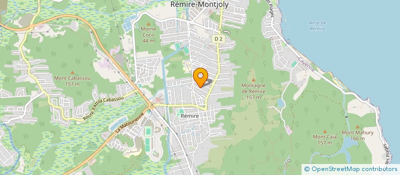 localisation de l'entreprise SCI STEEVE RUDY CONSTANT  REMIRE-MONTJOLY