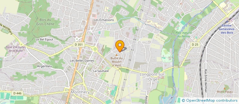 localisation de l'entreprise SCI STEF  LONGPONT-SUR-ORGE