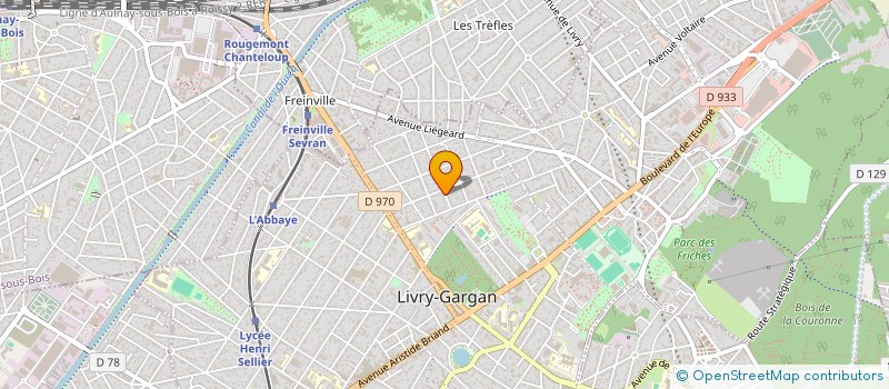 localisation de l'entreprise SCI STEF à LIVRY-GARGAN
