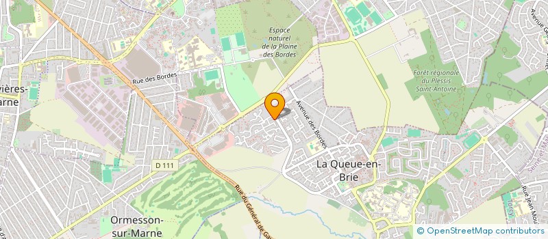 localisation de l'entreprise SCI STEFACHA  VILLIERS-SUR-MARNE