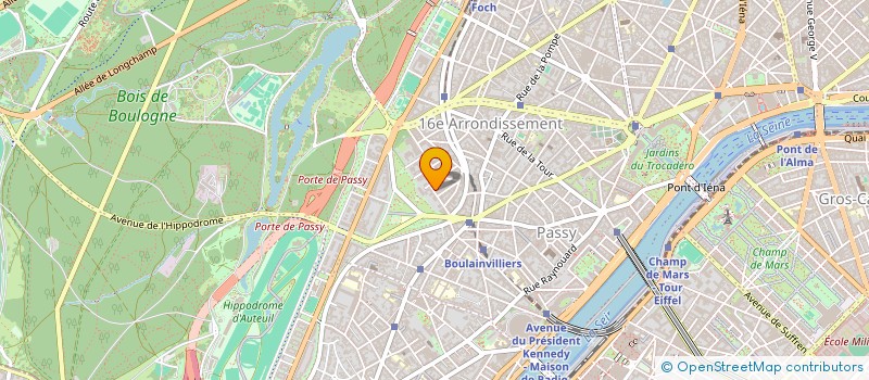 localisation de l'entreprise SCI STEFANIE  PARIS