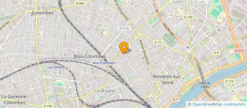 localisation de l'entreprise SCI STEFFEN à ASNIERES-SUR-SEINE