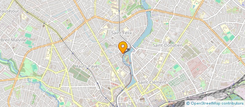 localisation de l'entreprise SCI STEFFI à NANTES