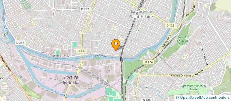 localisation de l'entreprise SCI STEFI - RWP à SAINT-MAUR-DES-FOSSES