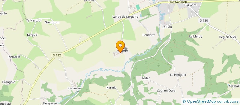 localisation de l'entreprise SCI STEFLO  LIGNOL